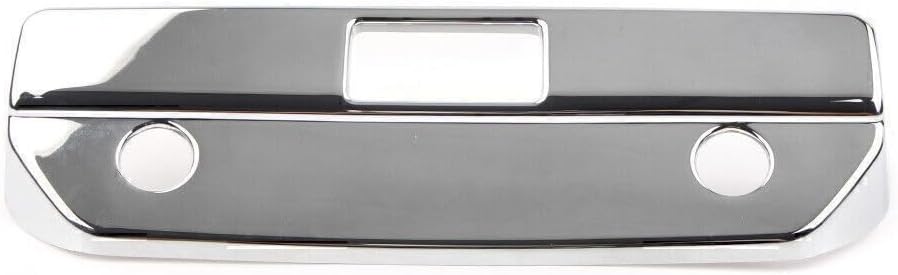 ya 10 9.16 baidi Rear Back Door Handle Cover Trim Fit for Chevrolet for Silverado 1500 2019-2020 Chrome