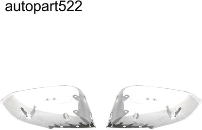 ya 11 9.14 baidifor Toyota Tacoma 2016-2021 Pair Pearl White Mirror Cover W/Turn Signal Cutout
