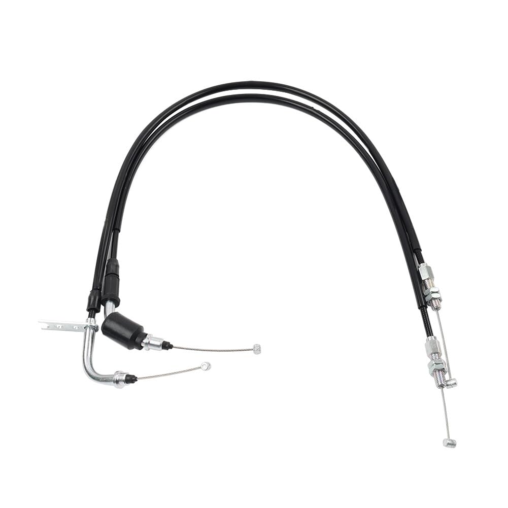 ya 6 8.14 Throttle Cable Wire Line Linkage Black for Suzuki GSXR1000 2009-2016