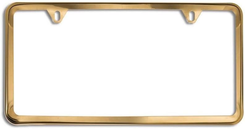 ya 9 10.24 1 Piece Car License Plate Frame Cover Hooded Cap Trunk 4 Hole Black for