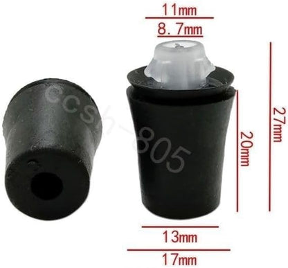 ya 7 8.24 baidi 5 Pcs Car Tailgate Stop Support Rubber Buffer Cushion Spin for Toyota