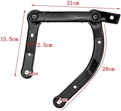 ya 9 10.24 Front Right Windshield Wiper Arm LHD Front Wiper Arm for BMW E60 E61 E63 E64