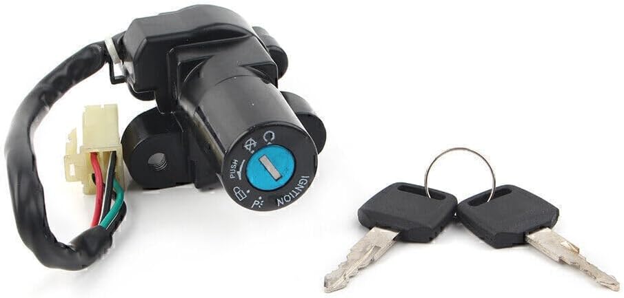 ya 4 8.24 baidi Ignition Barrel Lock Switch Kit for Suzuki GSXR750 DR650 GSX 1985 1986-1992 po