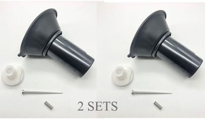 ya 13 9.15 baidi 2 SETS Carburetor Vacuum Pistons Kits for Honda VT1100C3 Shadow Aero 1998-2002