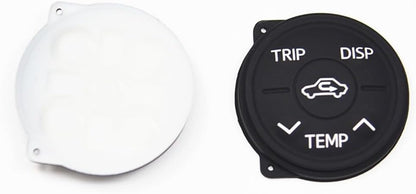 ya 5 8.10 Steering Wheel Control Rubber Button Cushion for Toyota Prius XW30 MK3 2009-2018