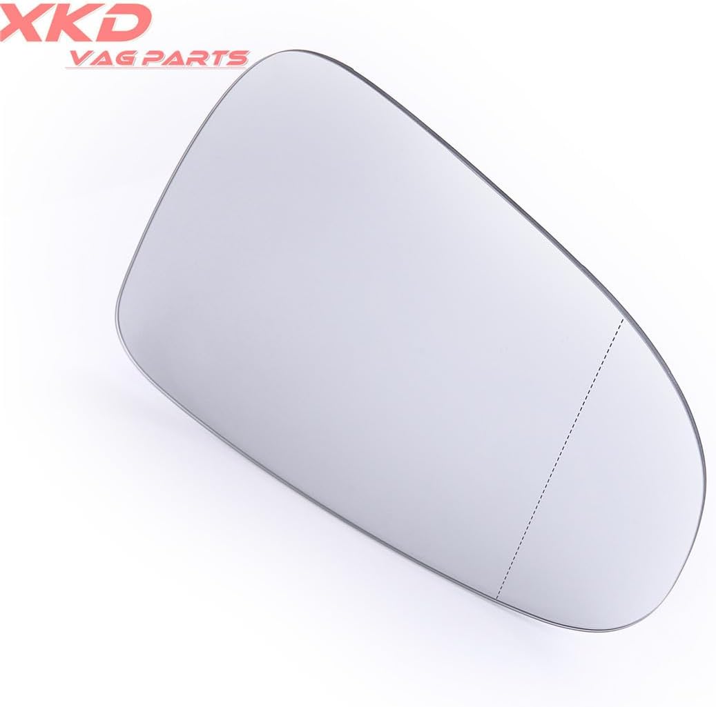 ya 2 8.15 Heated left-side mirrored glass is suitable for VW for Golf GTI 6 MK6 MKVI Touran. (09-13)