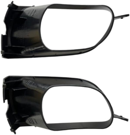 ya 10 9.16 zhengce Left & Right Fog Light Hole Fog Light Trim Set For 2005-2007 for Toyota for