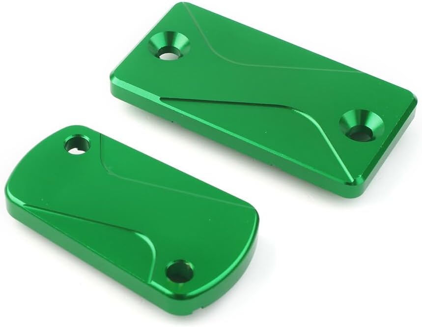 ya 10 9.16 zhengce CNC Front Rear Brake Reservoir Fluid Cover Fit for Kawasaki KLX125 KX250F K