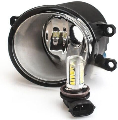 ya 2 8.15 A pair of front bumper LED fog lights with bulbs suitable for Toyota for COROLLA 2008-2010