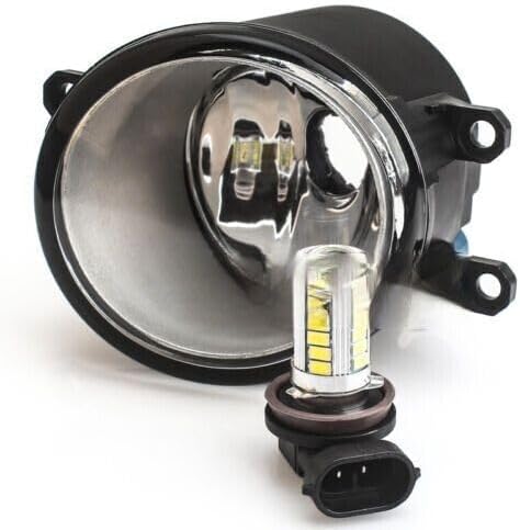 ya 2 8.15 A pair of front bumper LED fog lights with bulbs suitable for Toyota for COROLLA 2008-2010