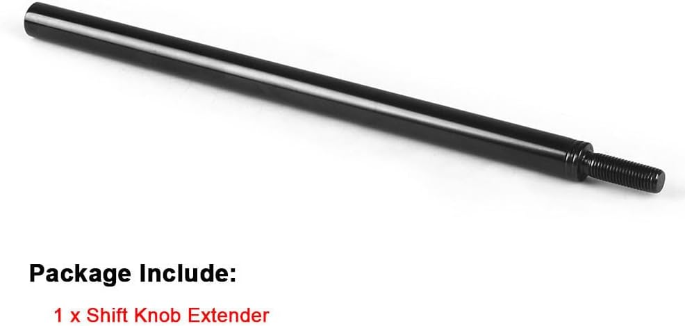 ya 4 8.24 baidi 10 10Inch M12X1.25 Shift Knob Extender Extension Lever Gear for Manual Shifter Rod