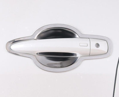 ya 5 8.10 for Nissan Sentra 20-23 Steel Silver Exterior Side Door Bowl Moulding Cover Trim