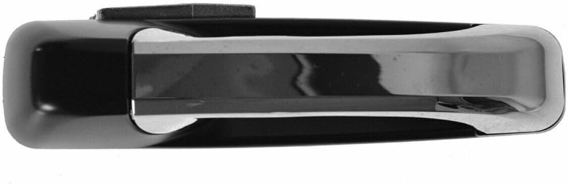 ya 2 8.15 4-Pack Front and Rear Exterior Door Handle Set with Driver Chrome Black for Ram 