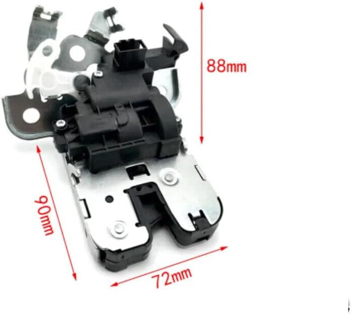 ya 10 9.16 zhengce 1 Trunk Latch Lid Lock Release Block for 2016-2018 for Audi S3 2013-2018 fo