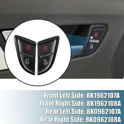 ya 5 8.24 baidi 8K1962107A 8K1962108A 2 Dual car Front and Rear Central Door Lock Switch Suitable for Audi 