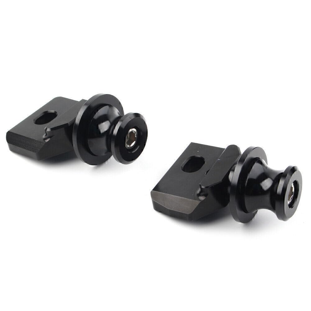 ya 6 8.14 Motor Chain Adjustment Bracket Screw Rocker Reel Slider Fit for Honda CB650R Black