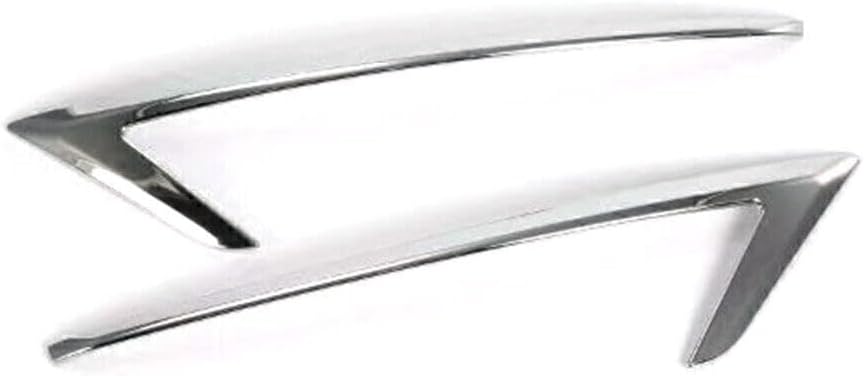 ya 4 8.24 baidi Chrome Rear Bumper Fog Light Lamp Cover Trim for Mazda CX-5 CX5 2017 2018-2021