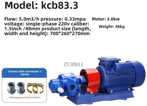 ya 28 10.13 baidi KCB Gear Pump Motor Three-phase 380V Diesel Engine High Pressure Chemistry-46