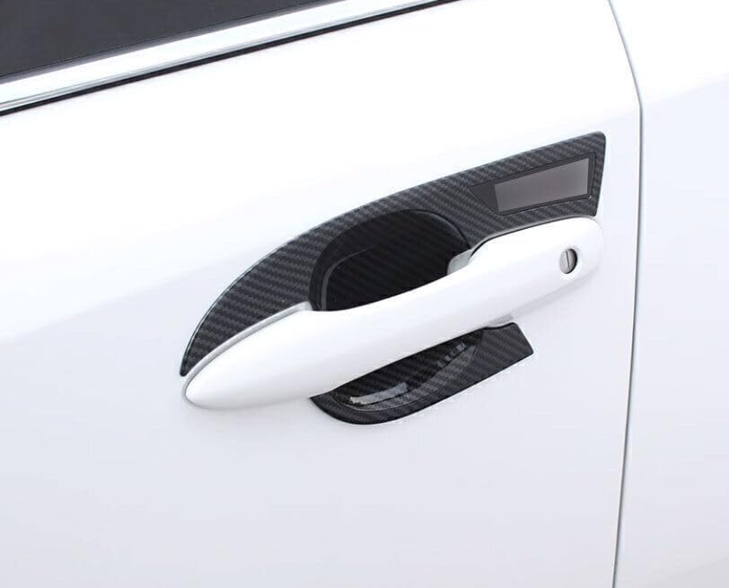 ya 5 8.10 for Toyota for Corolla 20-2024 ABS Carbon Fiber Exterior Side Door Bowl Cover Trim