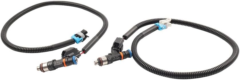 ya 4 8.8.2 Fuel Injectors Set w/Harness Fit for Polaris Ranger XP 800 Ranger 800 2011-2014