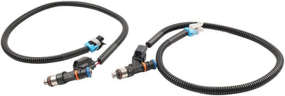 ya 4 8.8.2 Fuel Injectors Set w/Harness Fit for Polaris Ranger XP 800 Ranger 800 2011-2014