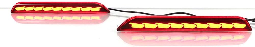 ya 13 9.15 baidi Rear Bumper Reflector Brake Light Tail Parking Light For for Ford Explorer 2020-2024