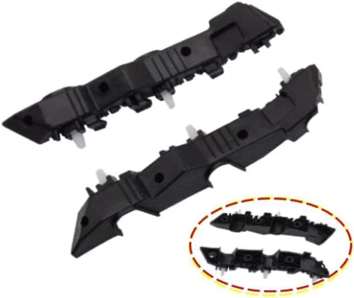 ya 5 8.10 2PCS LH & RH Front Bumper Retainer Bracket Support for 2018 for Kia Rio 2019 2020