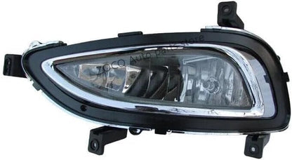 ya 14 9.20 zhengce for Hyundai Azera 2011-2014 Pair Front Bumper Fog Lamp Daytime Running Lig-1