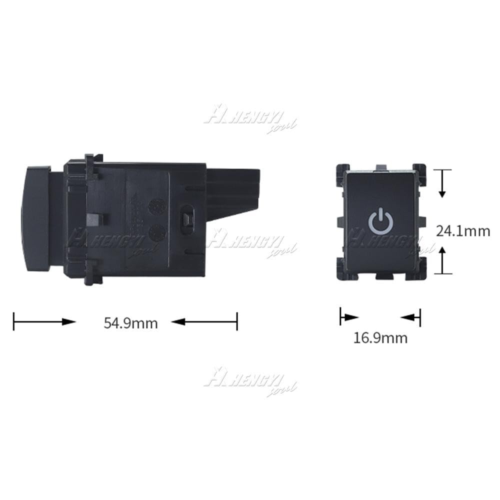 ya 13 9.15 baidi LED Dashboard Switch Button for for Subaru for Impreza 2016-2025 Crosstrek 2018-2025 WRX