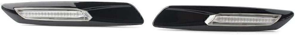 ya 4 8.8 Carbon F10 Style Sequential LED Side Marker Amber Lights Fit for BMW 1 3 5 Series