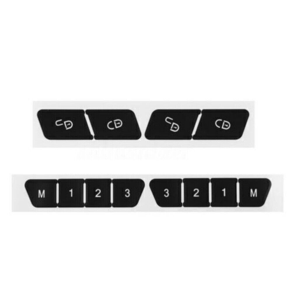 ya 6 8.24 baidi Suitable for Mercedes-Benz C200/C250/C300 AC Climate Window Button Repair Decal Sticker!