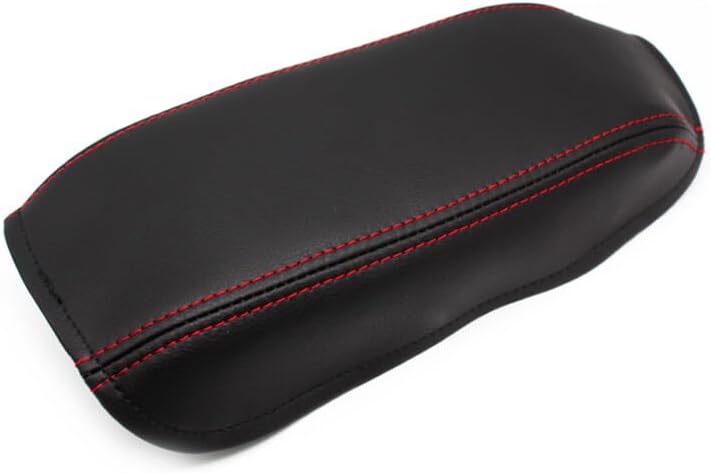 ya 2 8.15 Black Center Console Armrest Storage Box Leather Protective Cover for Toyota RAV4 2017 2018