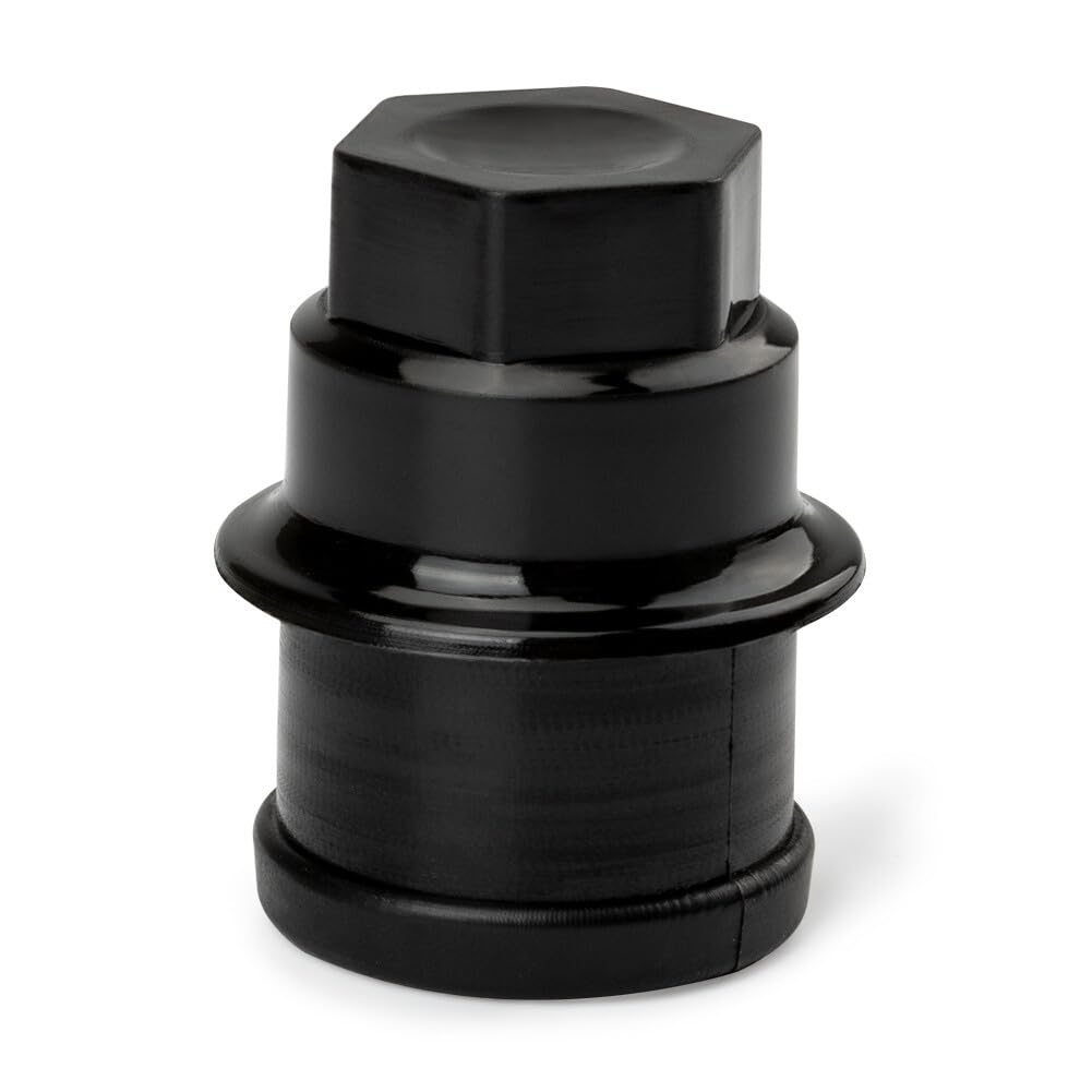 ya 10 9.16 baidi 24PCS New Wheel Lug Nut Cap Black Plastic Fits for Chevrolet for GMC for Cadillac Truck