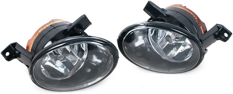 ya 9 10.24 2Pcs Front Clean Lens Fog Light Lamp for VW for Tiguan 2012 2013 2014 2015 2016 2017