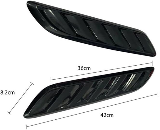 ya 4 8.14 Car Air Flow Intake Hood Scoop Vent Bonnet Cover Decorative Accessory