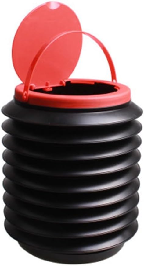 ya 13 9.15 baidi 4 L Trash Can with Lid Bin Car Bedroom Garbage Collapsible Camping Storage