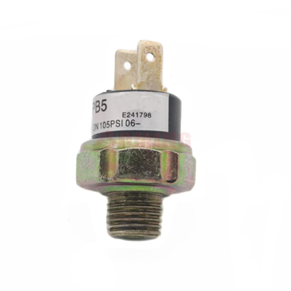 ya 2 8.15 1/4 NPT 12V/24V 105-135PSI Gas Pressure Switch Tank Mounting Thread for Train Horns 
