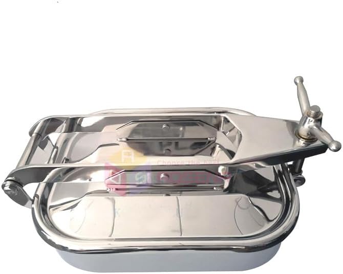 ya 26 10.21 baidi Sanitary Stainless tangular Manhole Cover Tank Door SS304