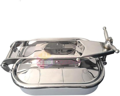 ya 26 10.21 baidi Sanitary Stainless tangular Manhole Cover Tank Door SS304