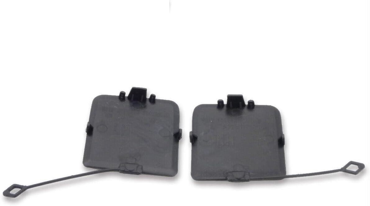 ya 4 8.8.2 2Pcs Rear Bumper Tow Hook Cover Cap Towing Eye Caps Fit for BMW X1 E84 2010-2012
