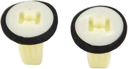 ya 5 8.24 baidi Clips Retainer Parts Plastic Rear Lamp Replacement Tail Light White 2pcs