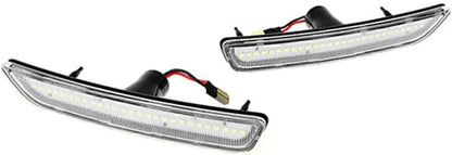 ya 4 8.8 2pcs Car LED Front Side Marker Lights Fits 10-14 for Ford Mustang 