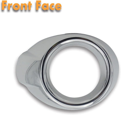 ya 7 8.24 baidi Chrome Front Fog Light Lamp Cover Trim Bezel Right Fit for Ford Focus 2012-2014