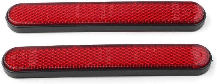 ya 28 10.13 zhengce 2PCS Rear Mudguard Fender Reflector for Harley Sportster 883 1200 X48 A1 A