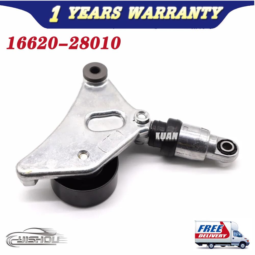 ya 10 9.16 baidi 16620-28010 New Belt Tensioner Assembly for Scion tC for Toyota for Camry for RAV4 Solara