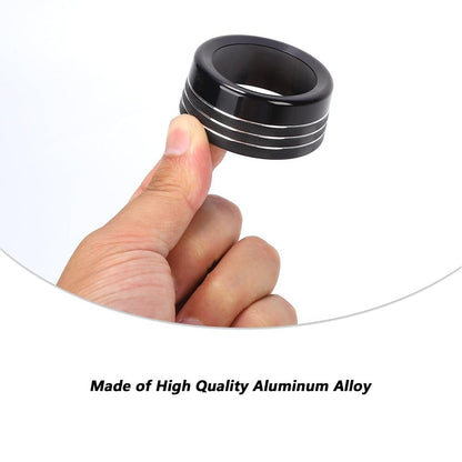ya 4 8.24 baidi Interior Gear Shift Switch Knob Cover Trim Ring for Dodge for Ram 1500 2013-17 Black