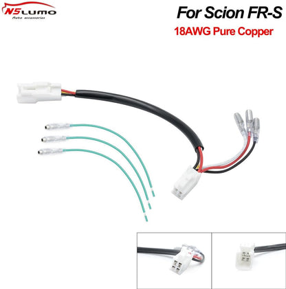 ya 7 8.24 baidi 4x for Scion FR-S 17-20 F1 rear tail light 4th rear brake light plug and play wiring harness 