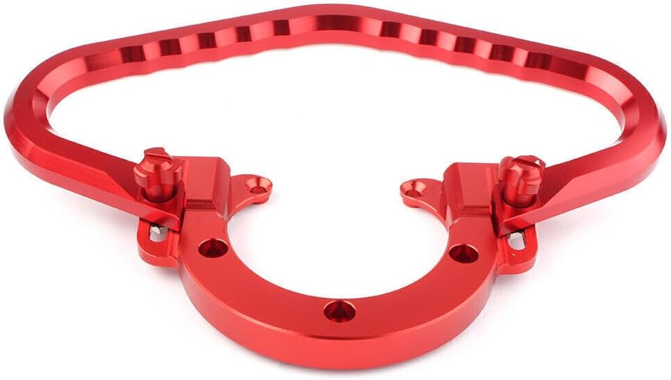 ya 4 8.10 Red Passenger Tank Hand Grab Bar for Suzuki GSXR600 750 1000 Hayabusa GSX1300R