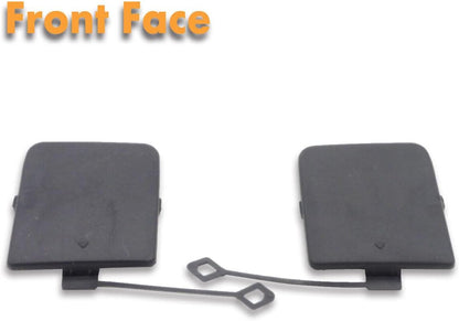 ya 4 8.8.2 2Pcs Rear Bumper Tow Hook Cover Cap Towing Eye Caps Fit for BMW X1 E84 2010-2012