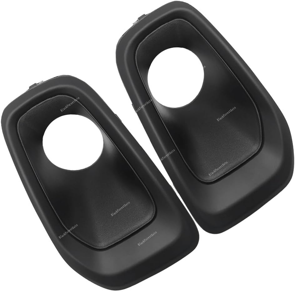 ya 9 10.24 For 2015 2016 2017 2018 for Jeep Renegade Front RH&LH Bumper Fog Lights Bezel Cover
